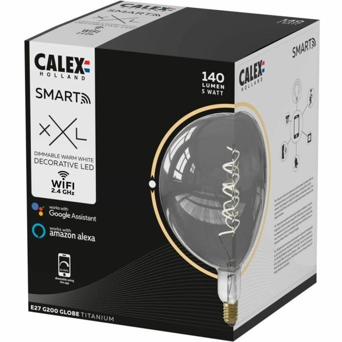 LED-lampa Calex G 6 W - 4