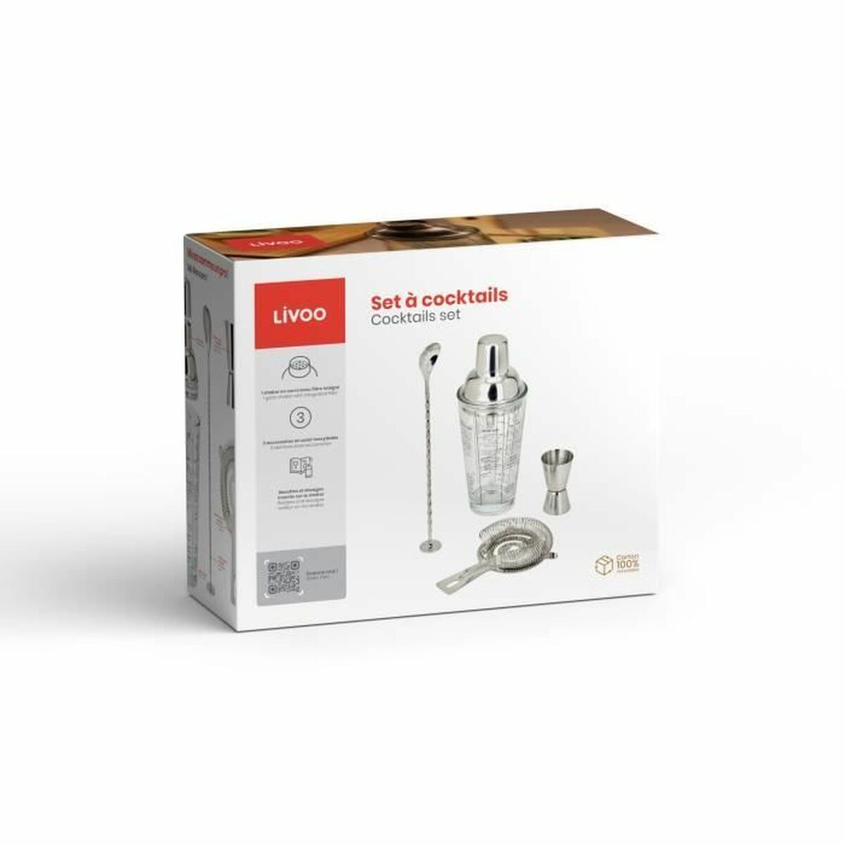Cocktailset Livoo - 3