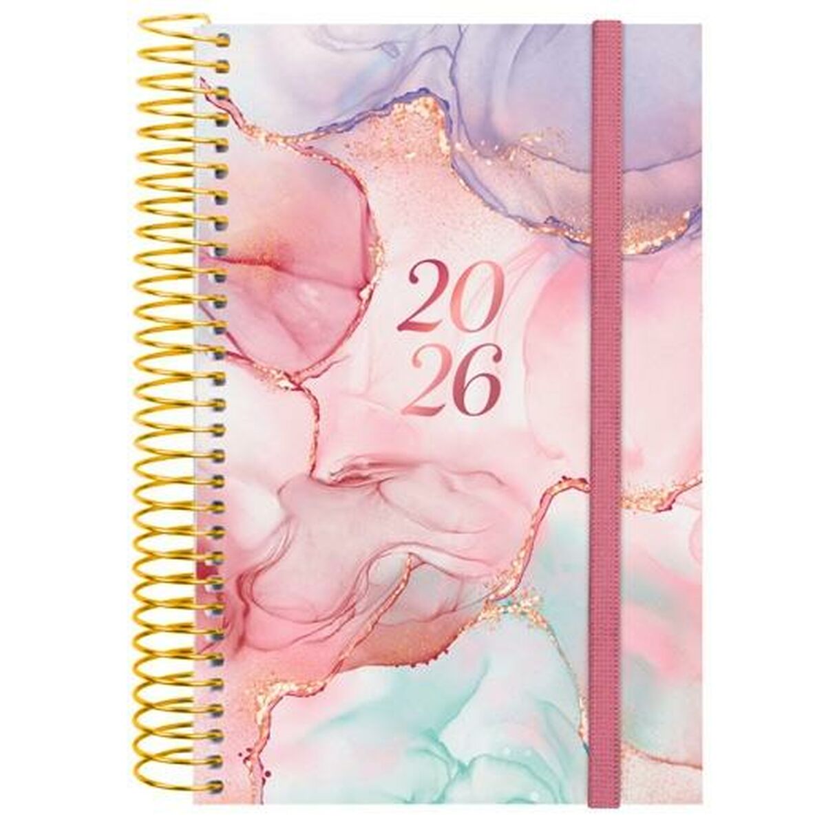 Dagbok Finocam DESIGN COLLECTION Goldy 11,7 x 18,1 cm 2026