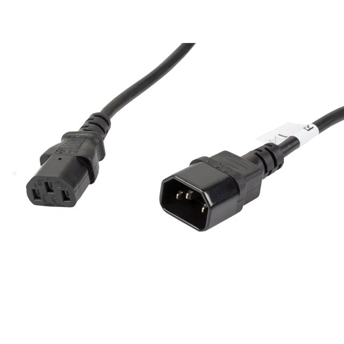 Elkabel Lanberg CA-C13E-11CC-0050-BK Svart 5 m - 6