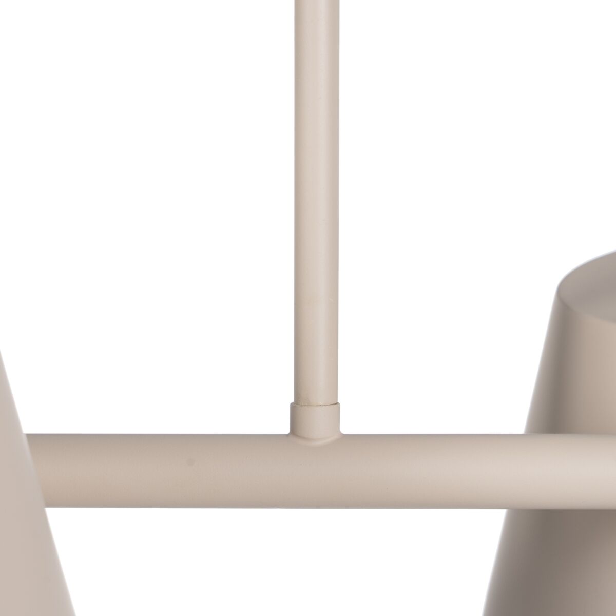 Taklampa 62,5 x 38 x 27,5 cm Metall Kräm Ø 10 cm - 5