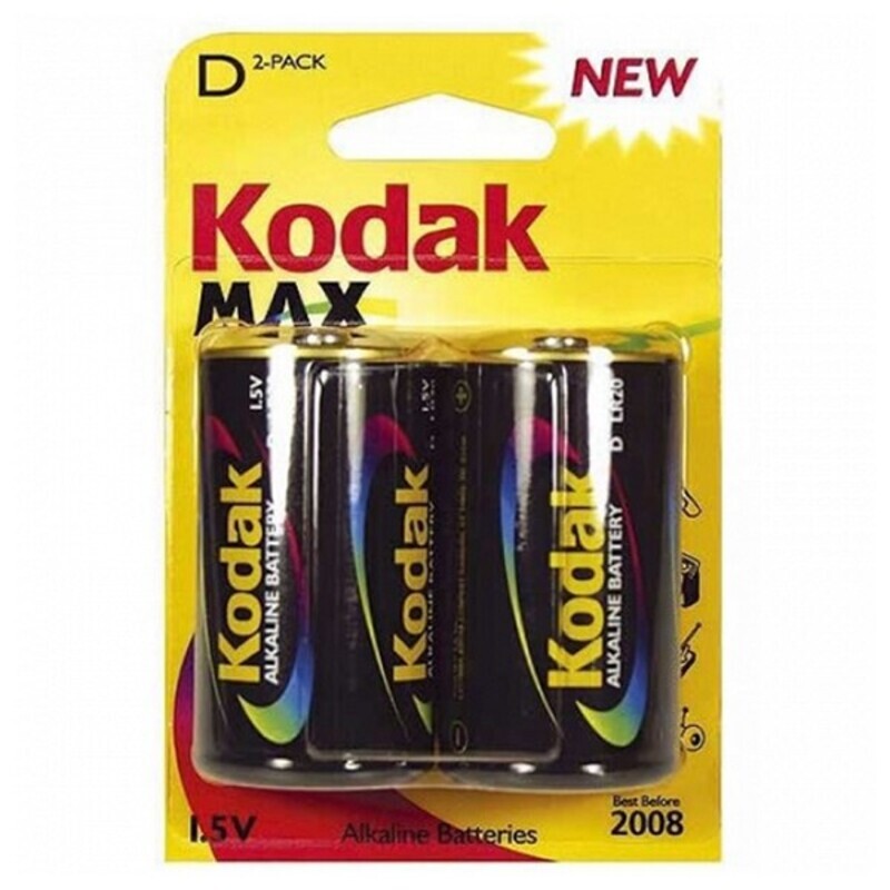 Alkaliskt batteri Kodak LR20 1,5 V (2 pcs) - 2
