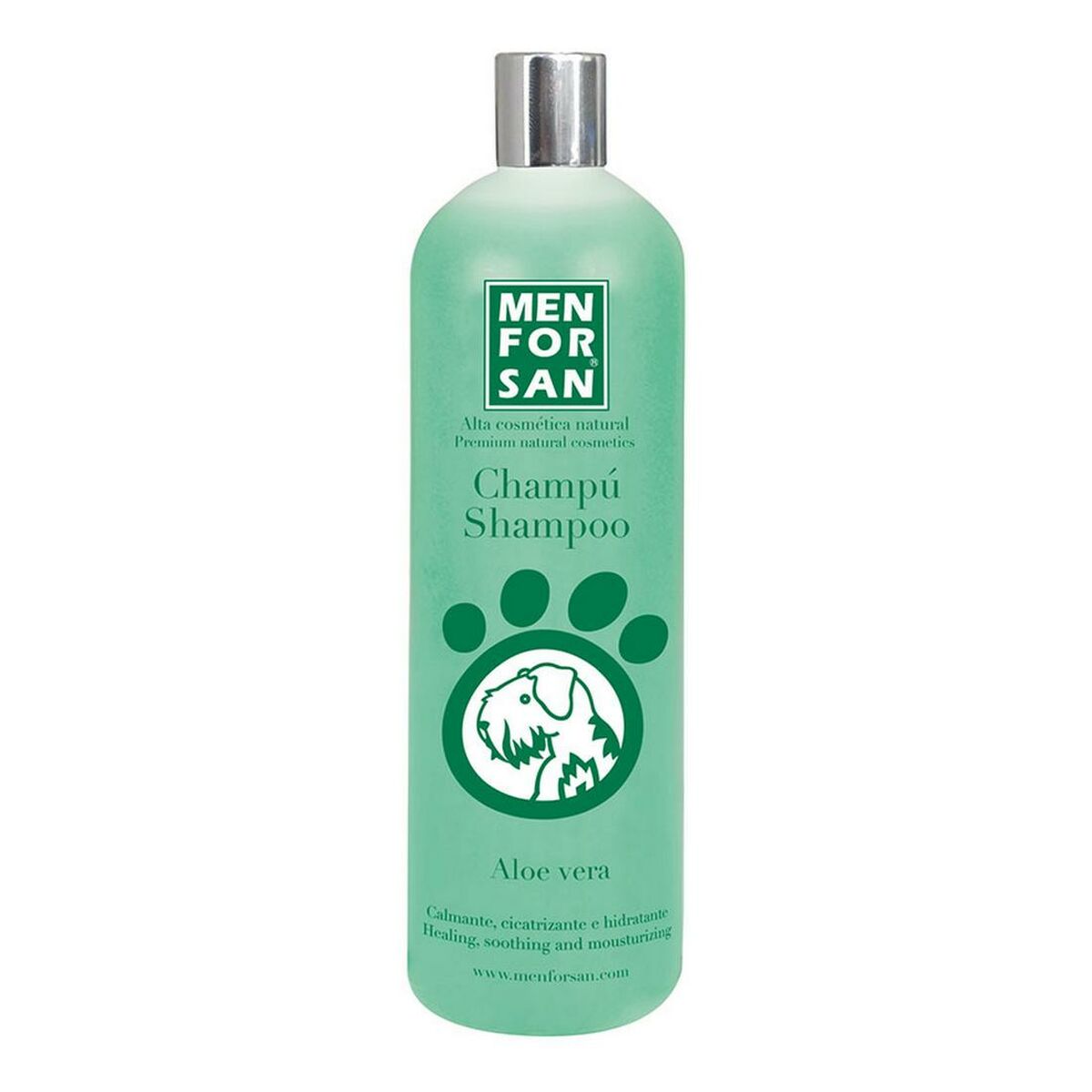 Husdjurschampo Menforsan Hund Aloe Vera 1 L - 2
