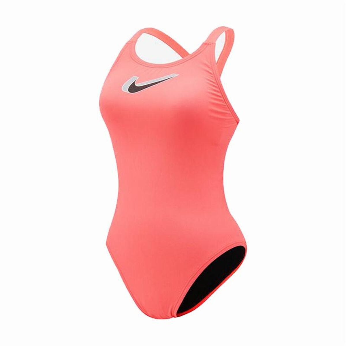 Baddräkt Dam Nike Hydrastrong Lax Korall
