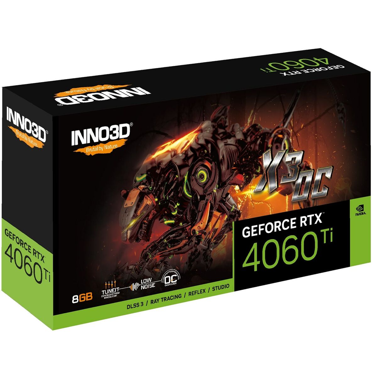Grafikkort INNO3D 8 GB GDDR6 - 2