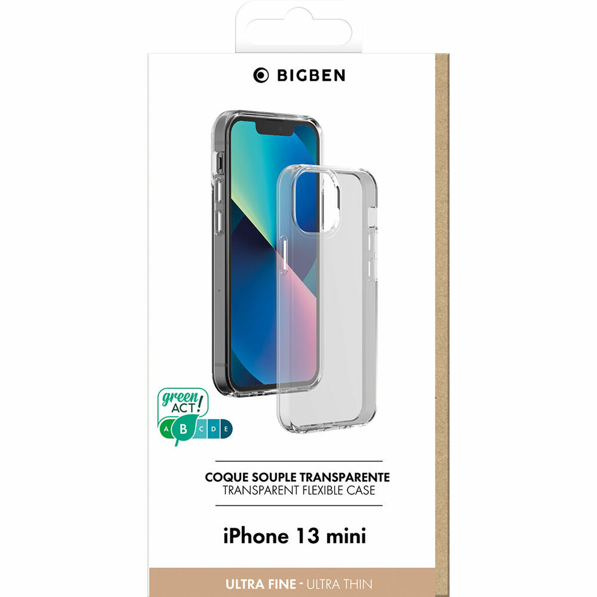 Skärmskydd i Härdat Glas Big Ben Interactive SILITRANSIP1354      IPHONE 13 MINI - 2