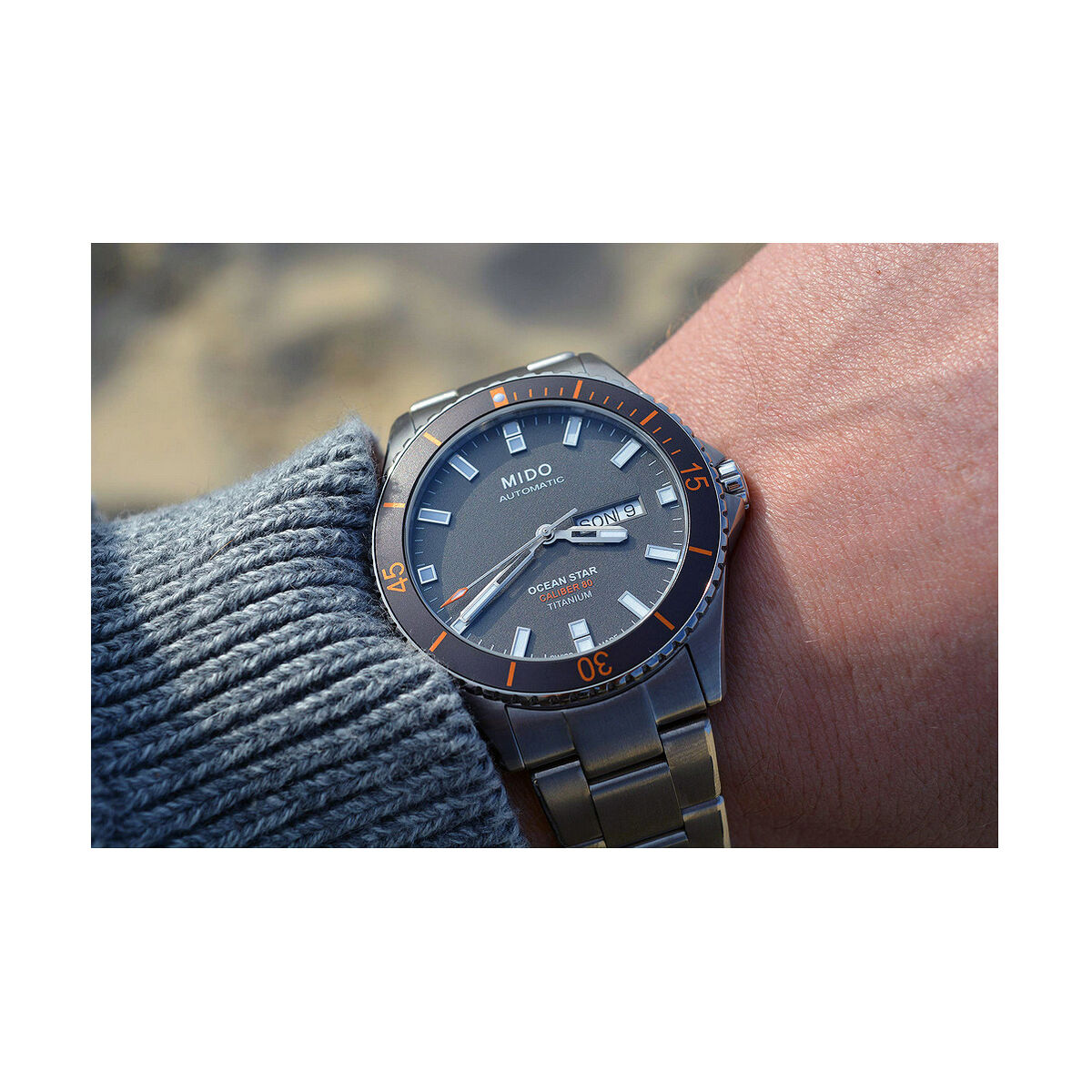 Herrklocka Mido (Ø 42,5 mm) - 4