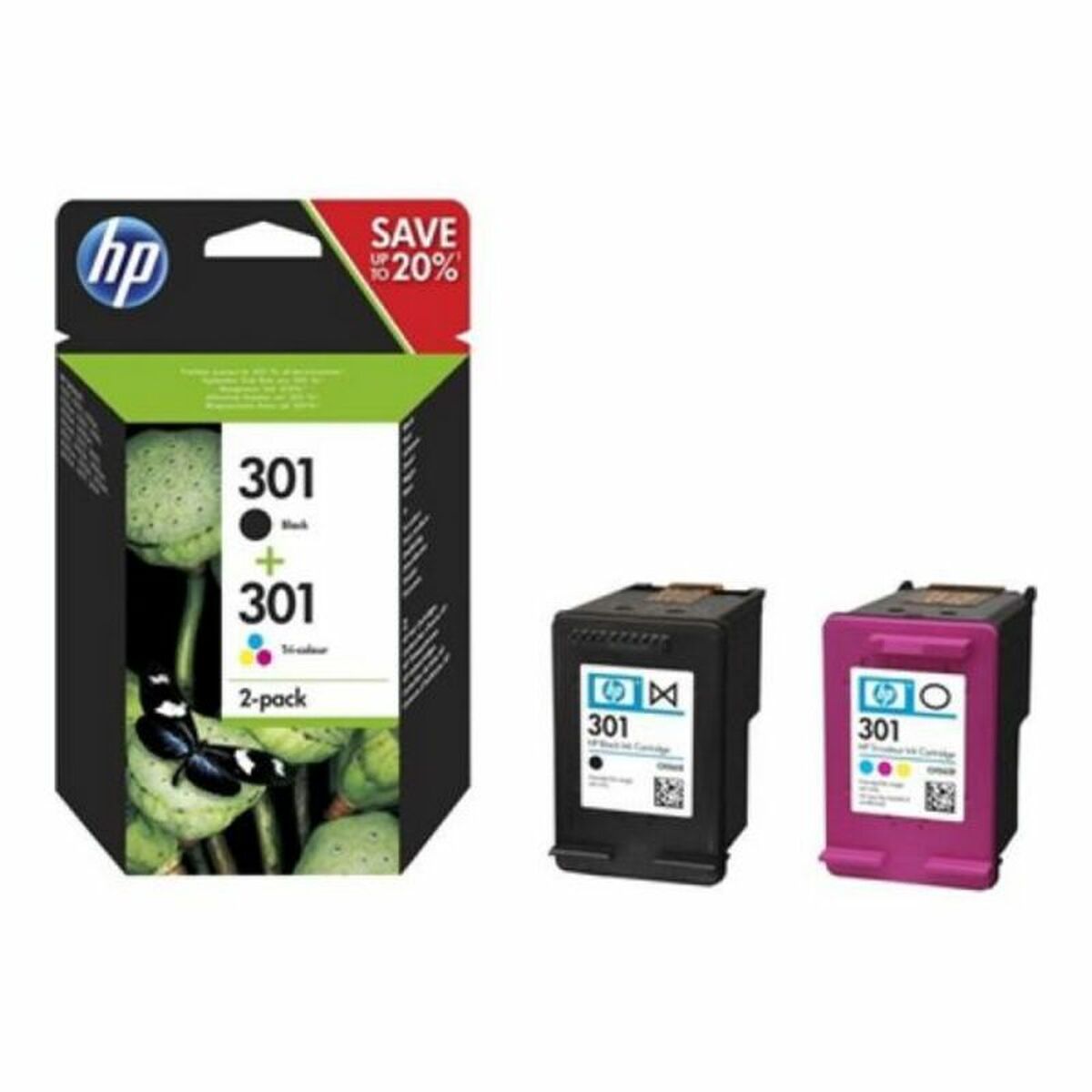 Original Bläckpatron HP N9J72AE Vit Turkos Svart/Cyan/Magenta/Gul