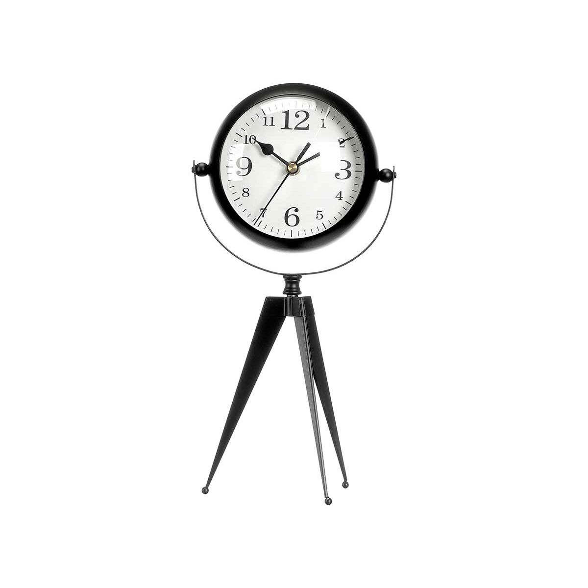 bordsklocka Gift Decor Svart Tripod (4 antal) - 4