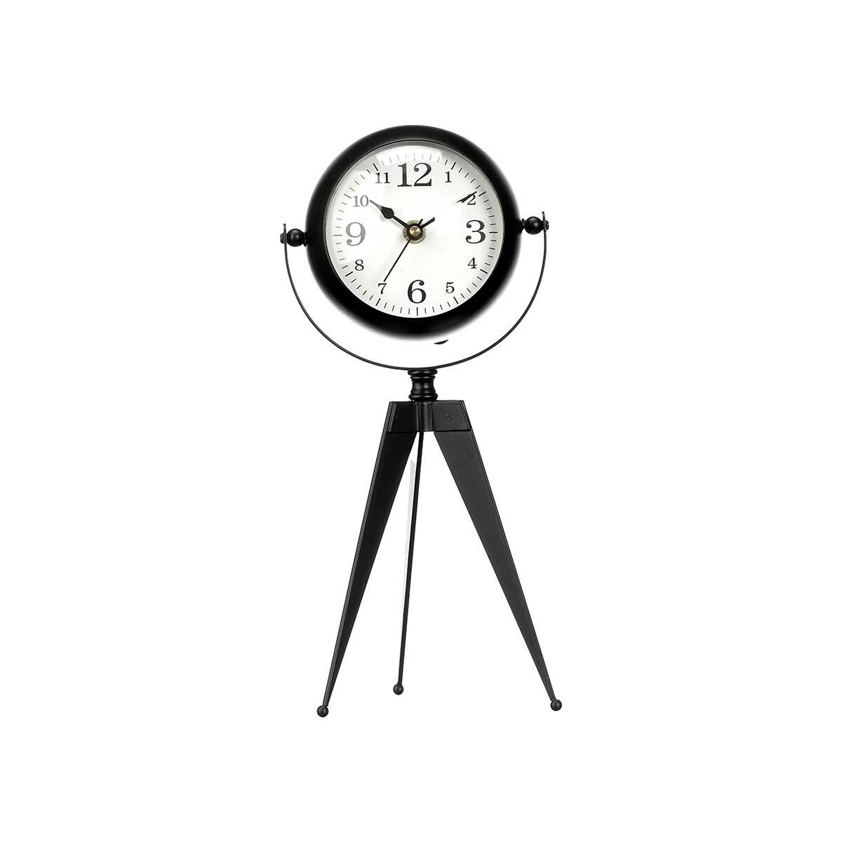 bordsklocka Gift Decor Svart Tripod (4 antal) - 4