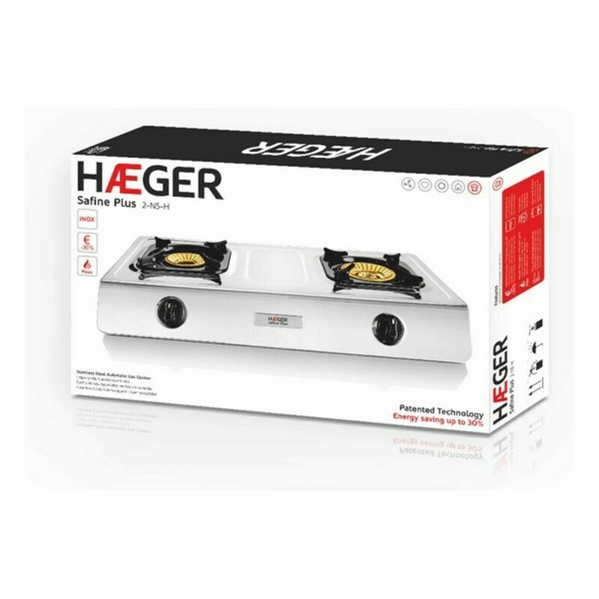 gaskök Haeger 2-N5-H - 2