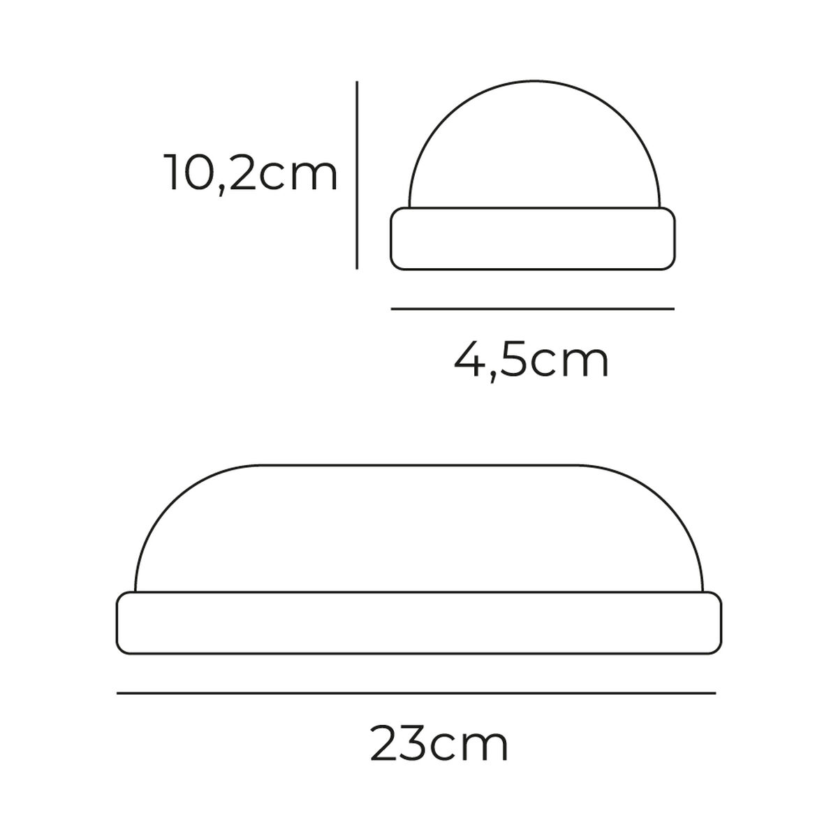 Vägglampa med LED EDM 32405 Vit Aluminium Plast F 18 W 120 W 1820 Lm Oval (6400 K) - 5