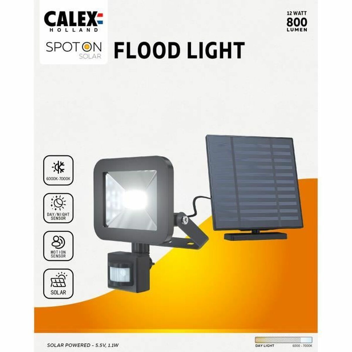 LED-lampa Calex Svart - 4