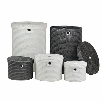 Korg - set DKD Home Decor polypropen (5 pcs) (42 x 42 x 53 cm)