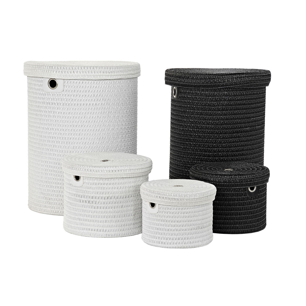Korg - set DKD Home Decor polypropen (5 pcs) (42 x 42 x 53 cm) - 3