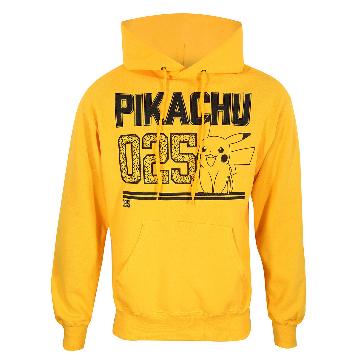 Tröja med huva Barn Pokémon Picachu Line Art Gul - 4