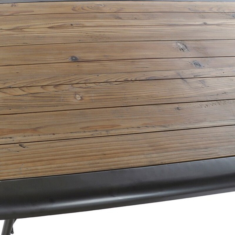 Matsalsbord DKD Home Decor Metall Gran 161 x 90 x 75 cm - 4