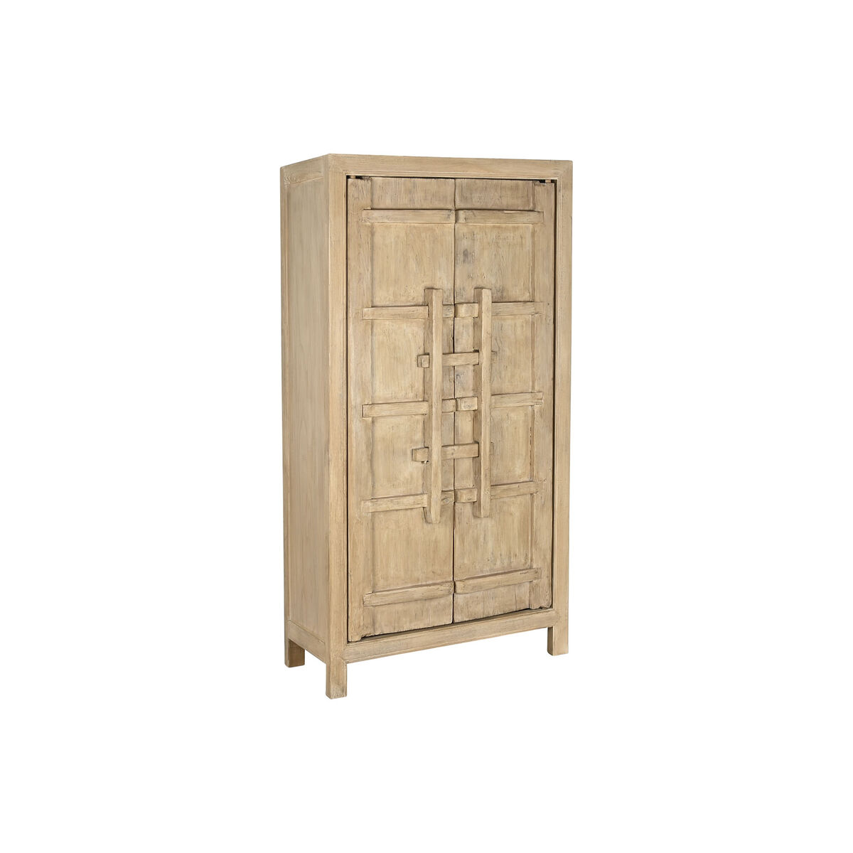Skåp Home ESPRIT Naturell 115 x 48 x 210 cm