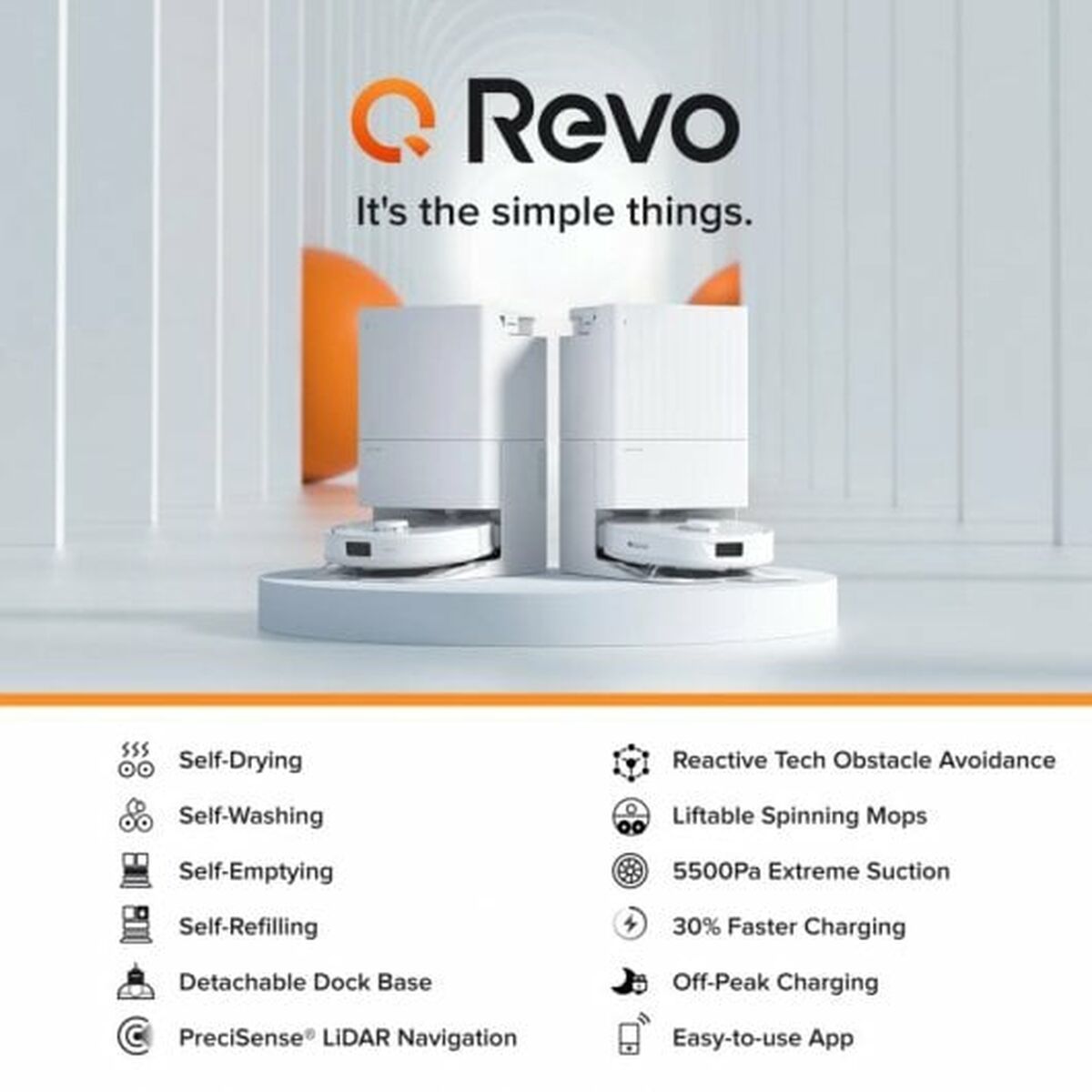 Robotdammsugare Roborock Q REVO - 3