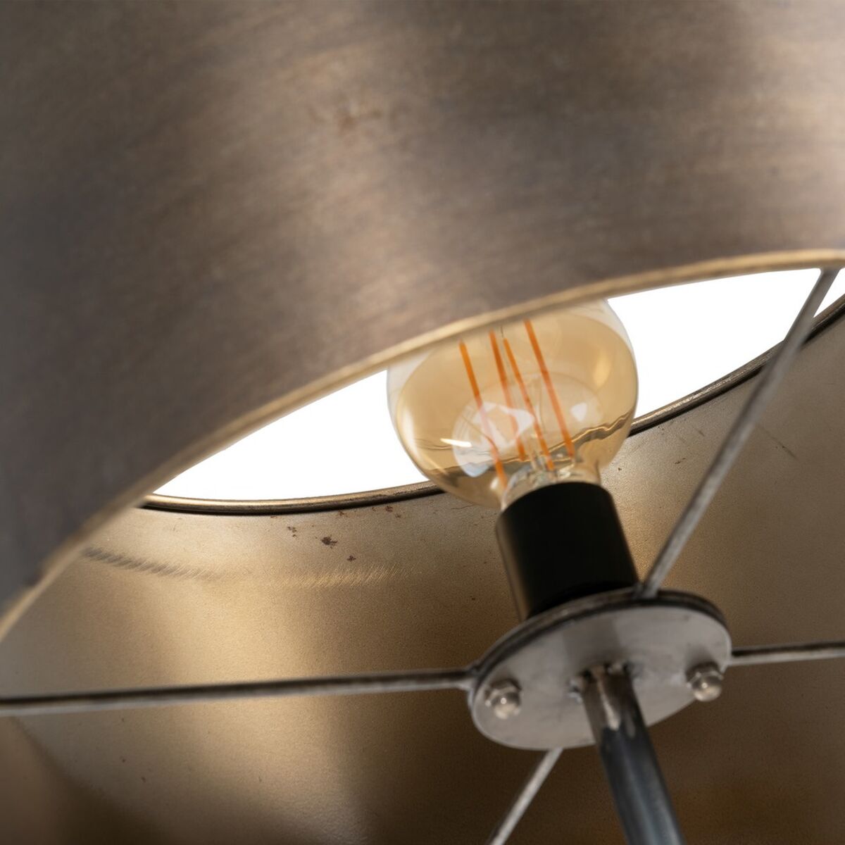 Golvlampa Gyllene 40 x 40 x 161 cm - 4