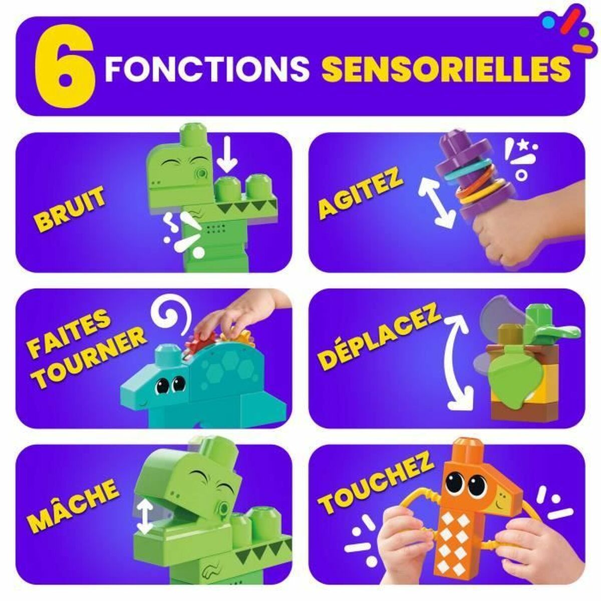 Byggsats Megablocks 24 Delar - 3