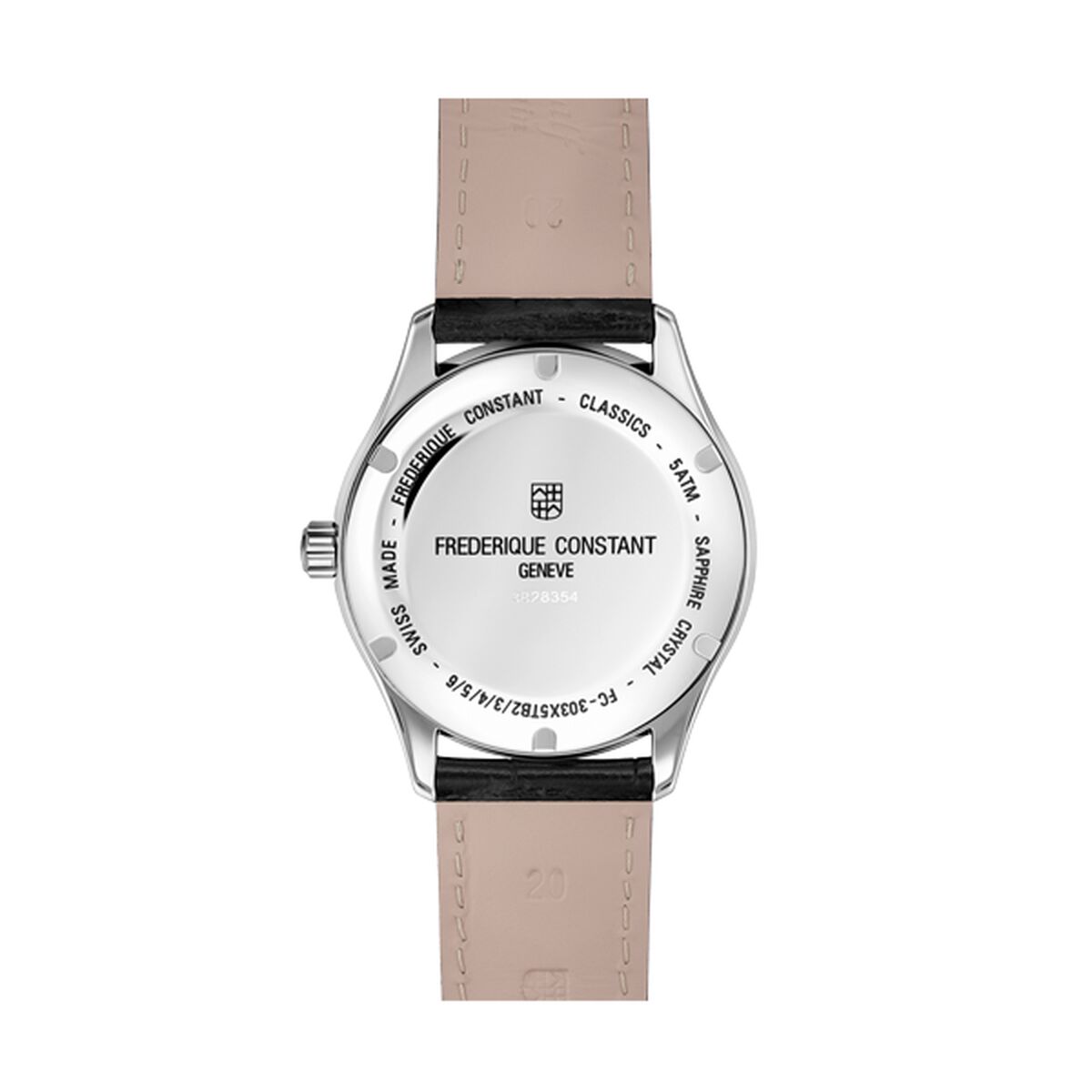 Herrklocka Frederique Constant CLASSIC INDEX AUTOMATIC (Ø 40 mm) - 2