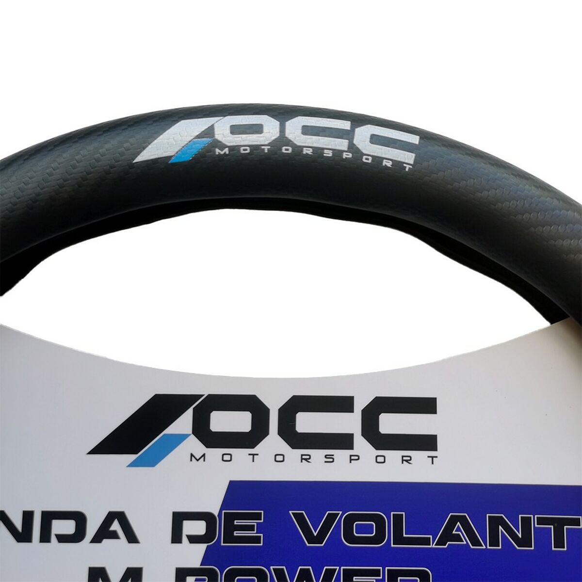 Rattöverdrag OCC Motorsport OCCFV0050 Svart 38 cm - 4