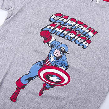 Sommarpyjamas Marvel Grå Blå