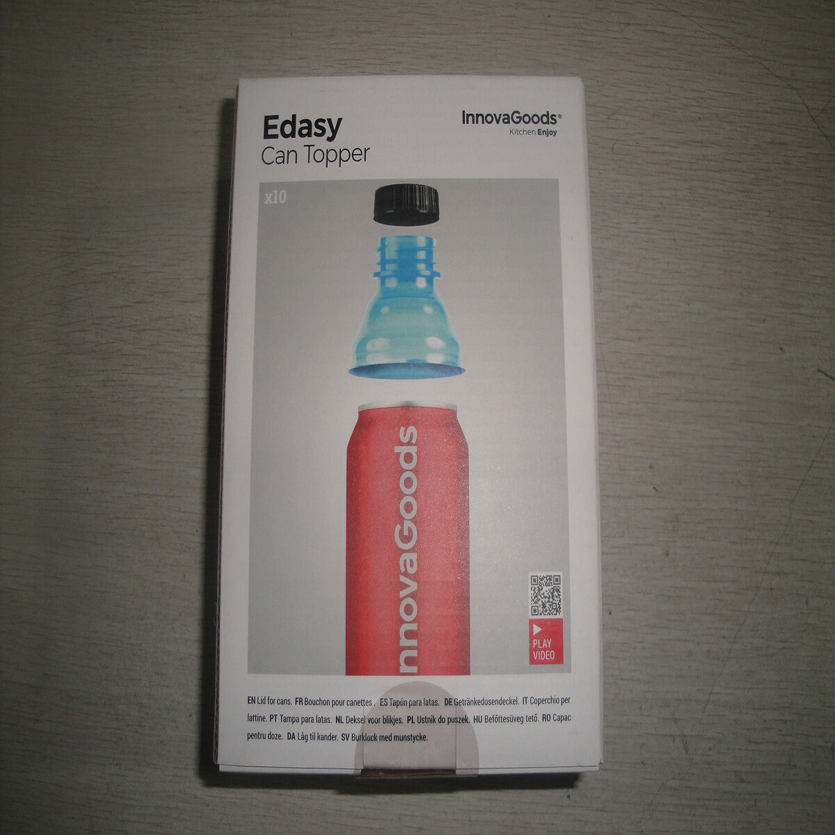 Lock till läskburk Edasy InnovaGoods 10 antal - 29