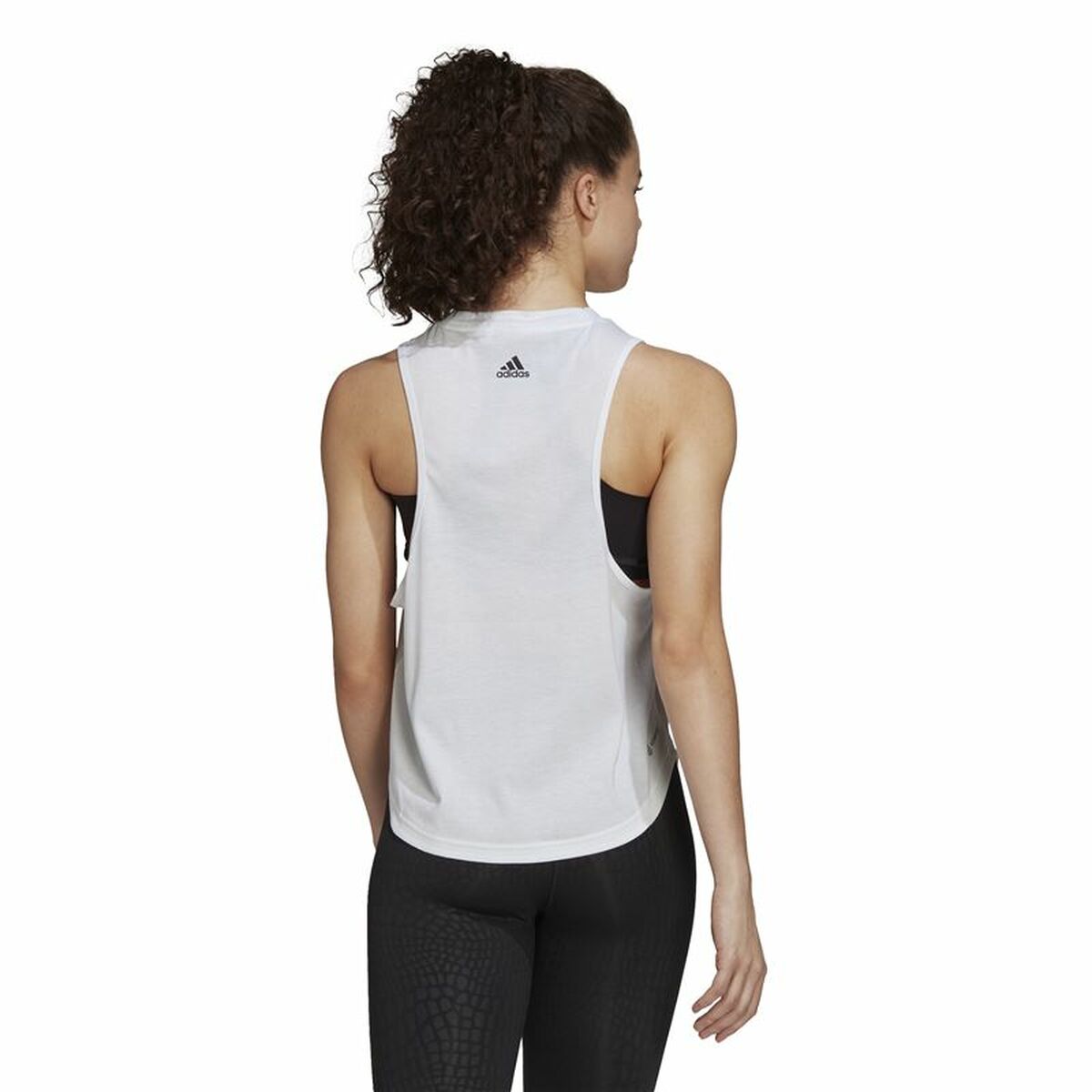 Ärmlös sporttröja Dam Adidas AEROREADY Racerback  Vit - 4