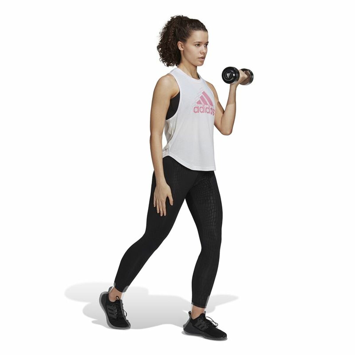 Ärmlös sporttröja Dam Adidas AEROREADY Racerback  Vit - 6
