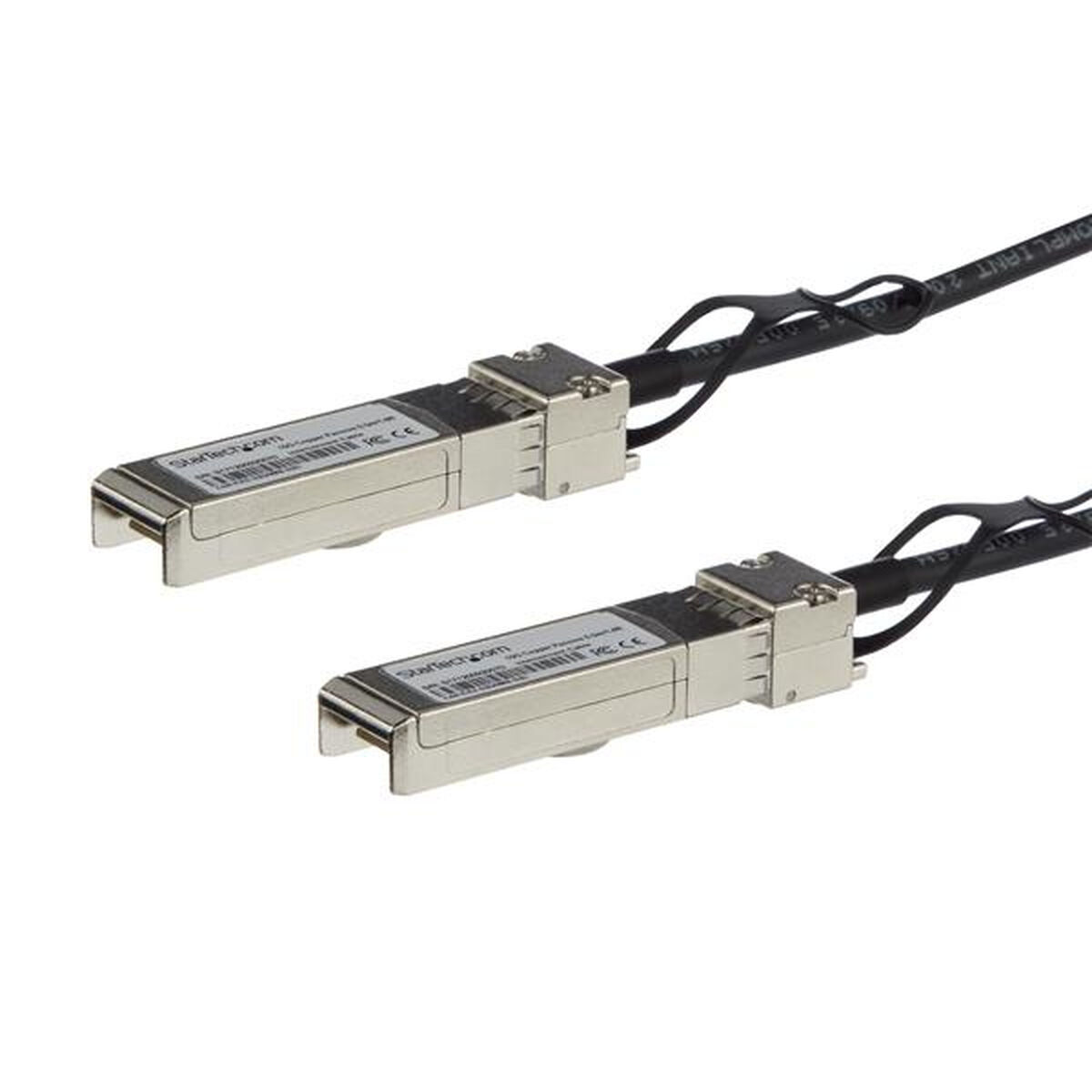 Nätkabel UTP Styv Kategori 6 Startech SFP10GPC1M Svart 1 m