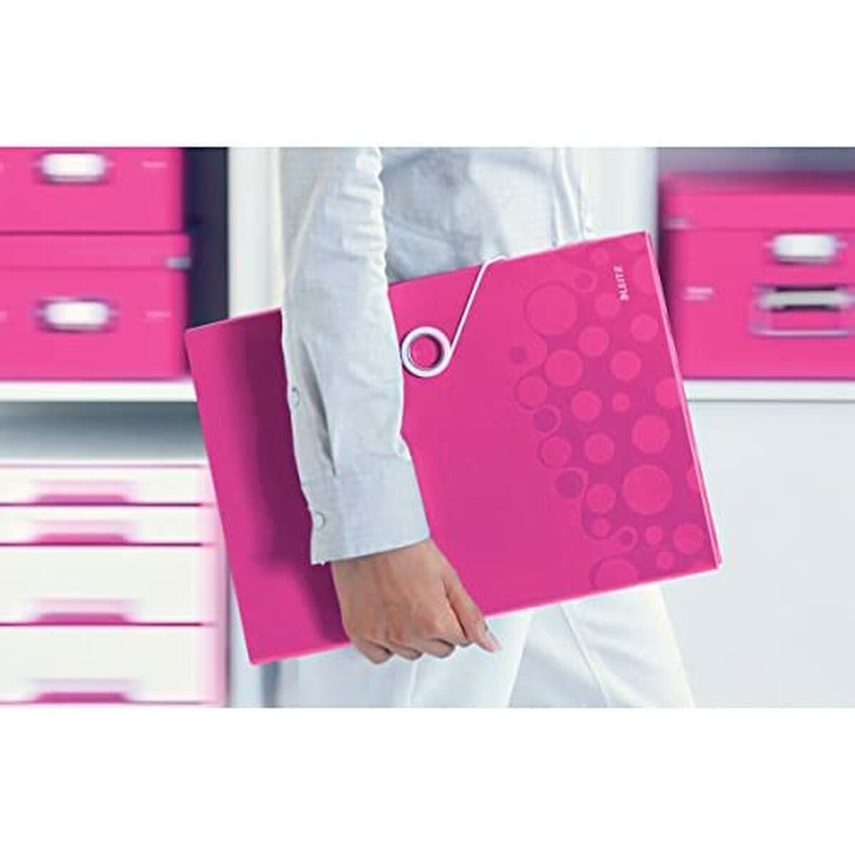 Dokumenthållare Leitz WOW Fuchsia A4 (5 antal) - 5
