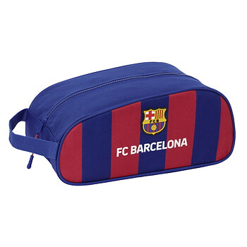 Skoförvaring F.C. Barcelona Rödbrun Marinblå 34 x 15 x 18 cm