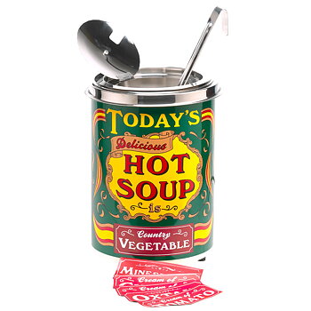 Hot Pot soppa Kettle "Dagens varm soppa"