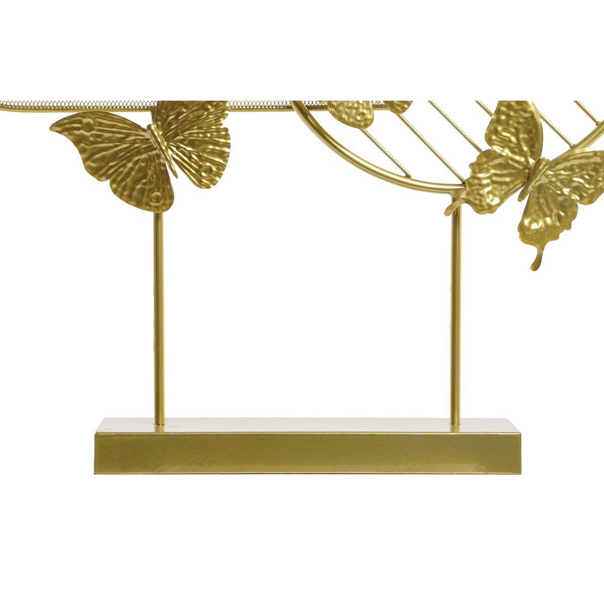 Prydnadsfigur DKD Home Decor Gyllene Metall Fjärilar (63 x 9 x 58,4 cm) - 2