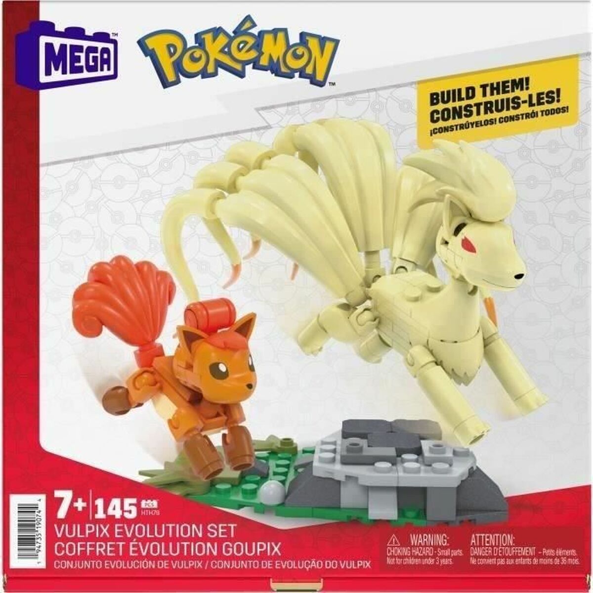 Byggsats Megablocks Pokémon GOUPIX EVOLUTION - 6