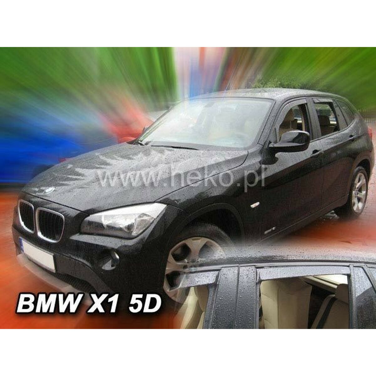 Vindavvisare HEKO HO11146 BMW X1 (E84) Bakre Framåt 4 Delar - 2