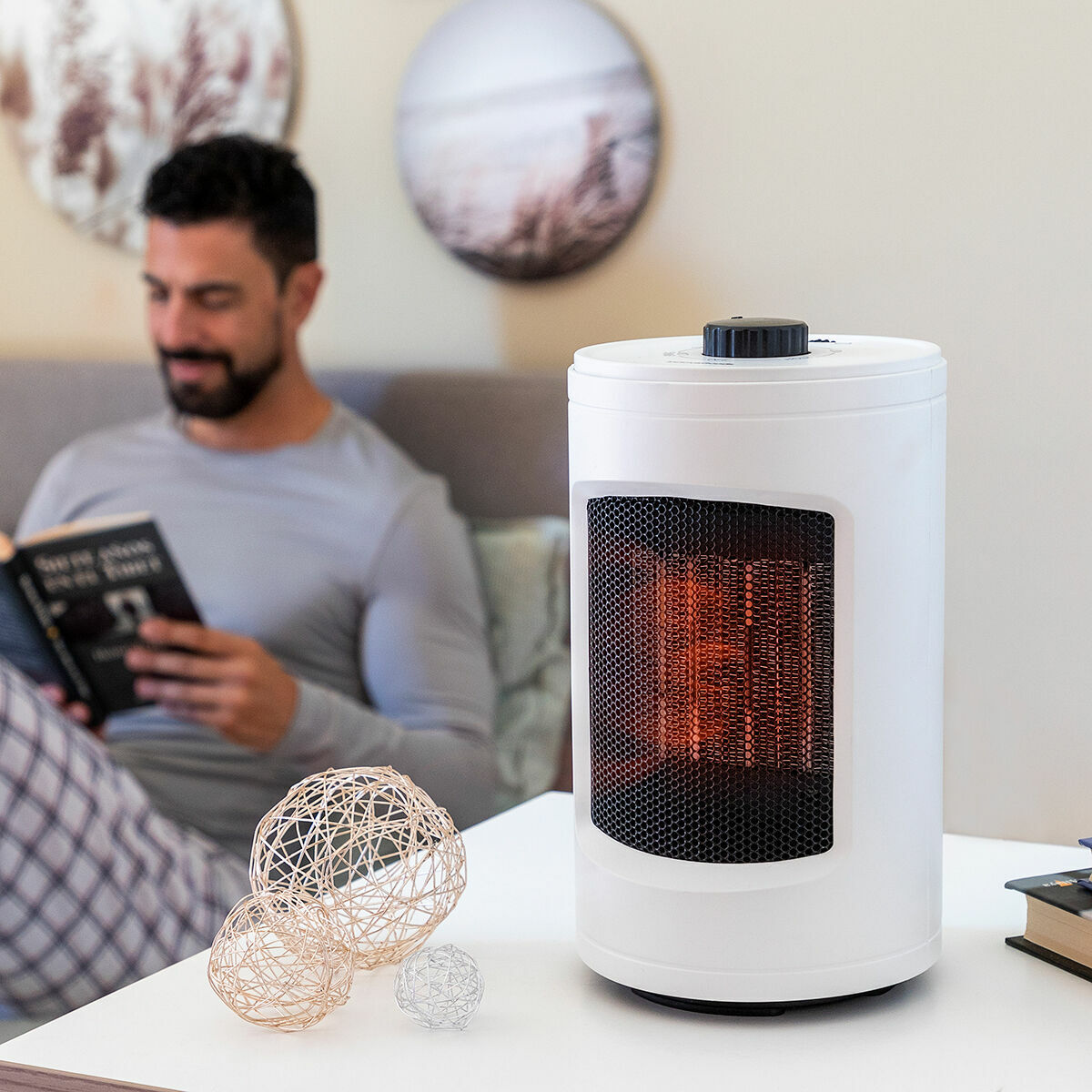 Oscillerande keramisk värmare Heramik InnovaGoods - 9