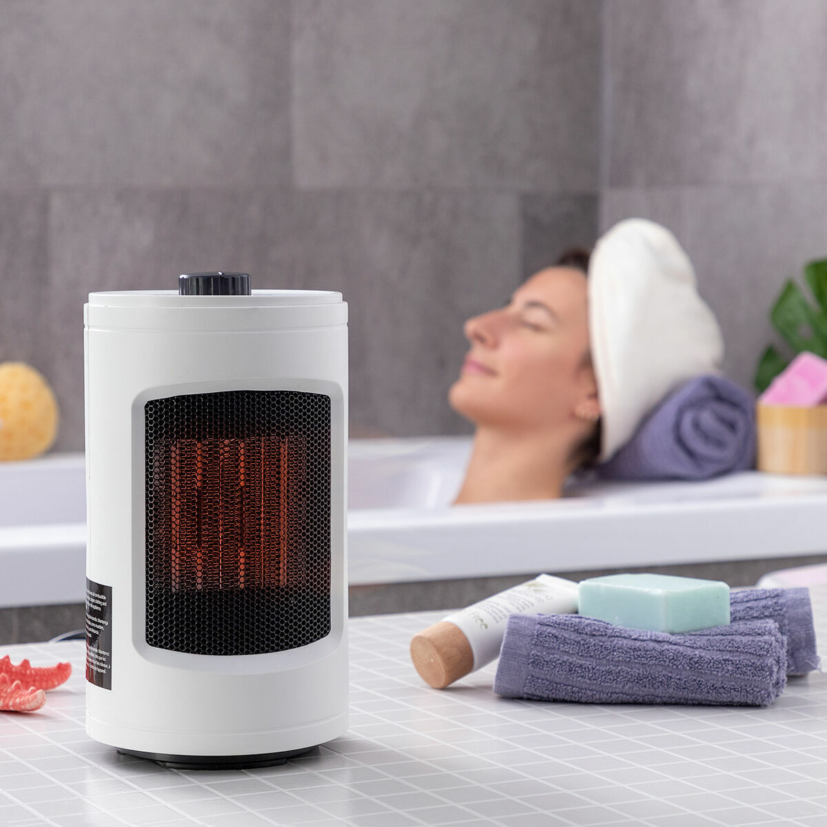 Oscillerande keramisk värmare Heramik InnovaGoods - 10