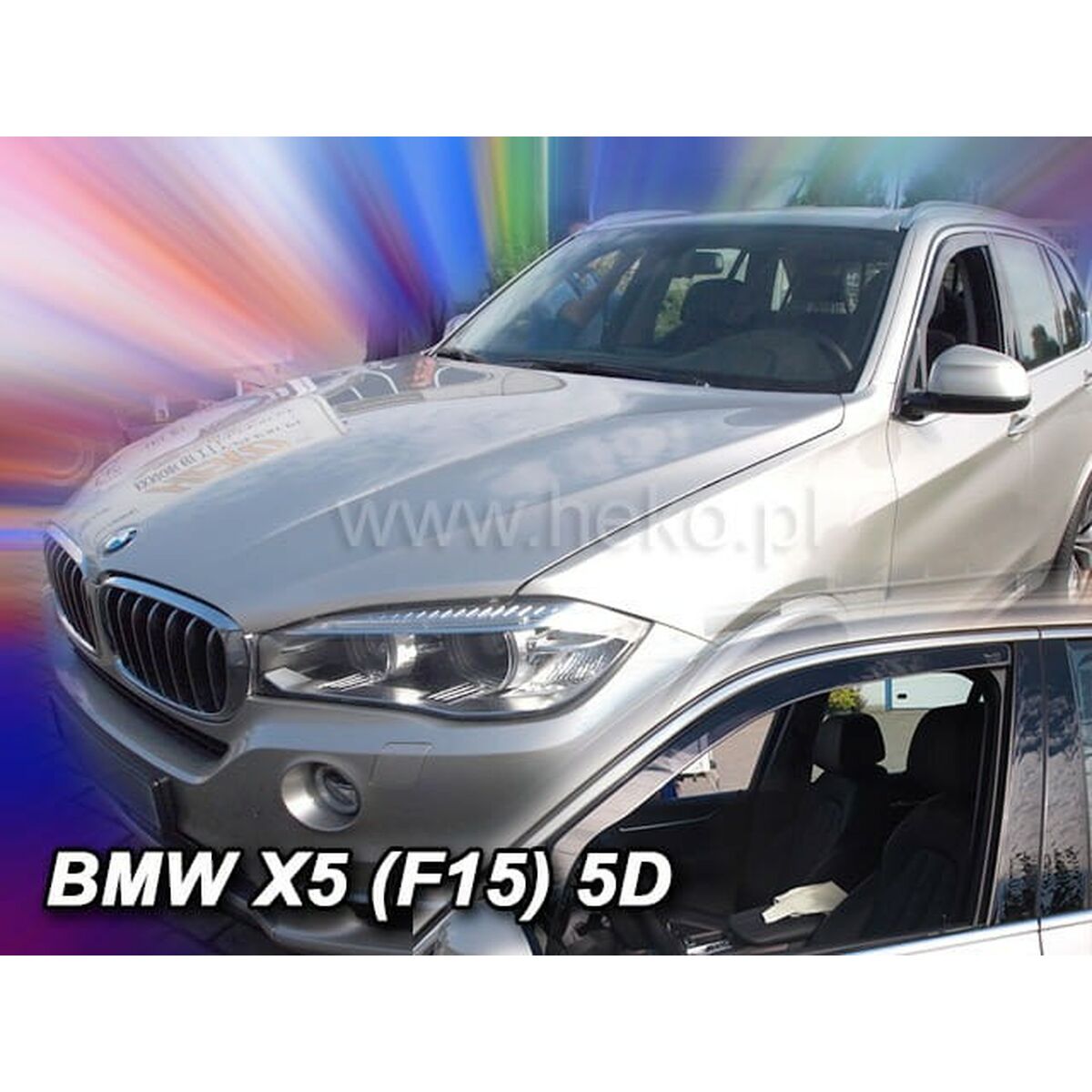 Vindavvisare HEKO HO11155 BMW X5 (F15) Framåt 2 Delar - 2