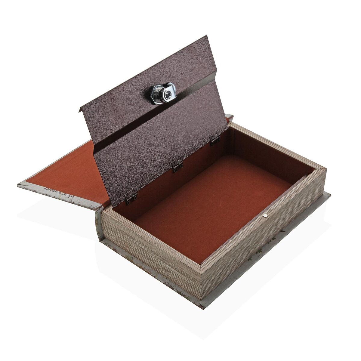 Dekorationslåda Versa Kanvas Trä MDF Träd Boken - 3