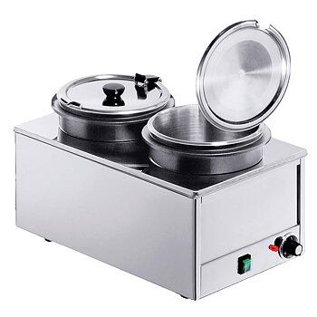 Elektrisk Soup Station 2x 8 liter