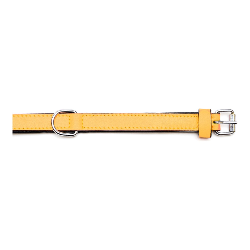 Hundhalsband Gloria Vadderad Gul (40 x 2 cm) - 5
