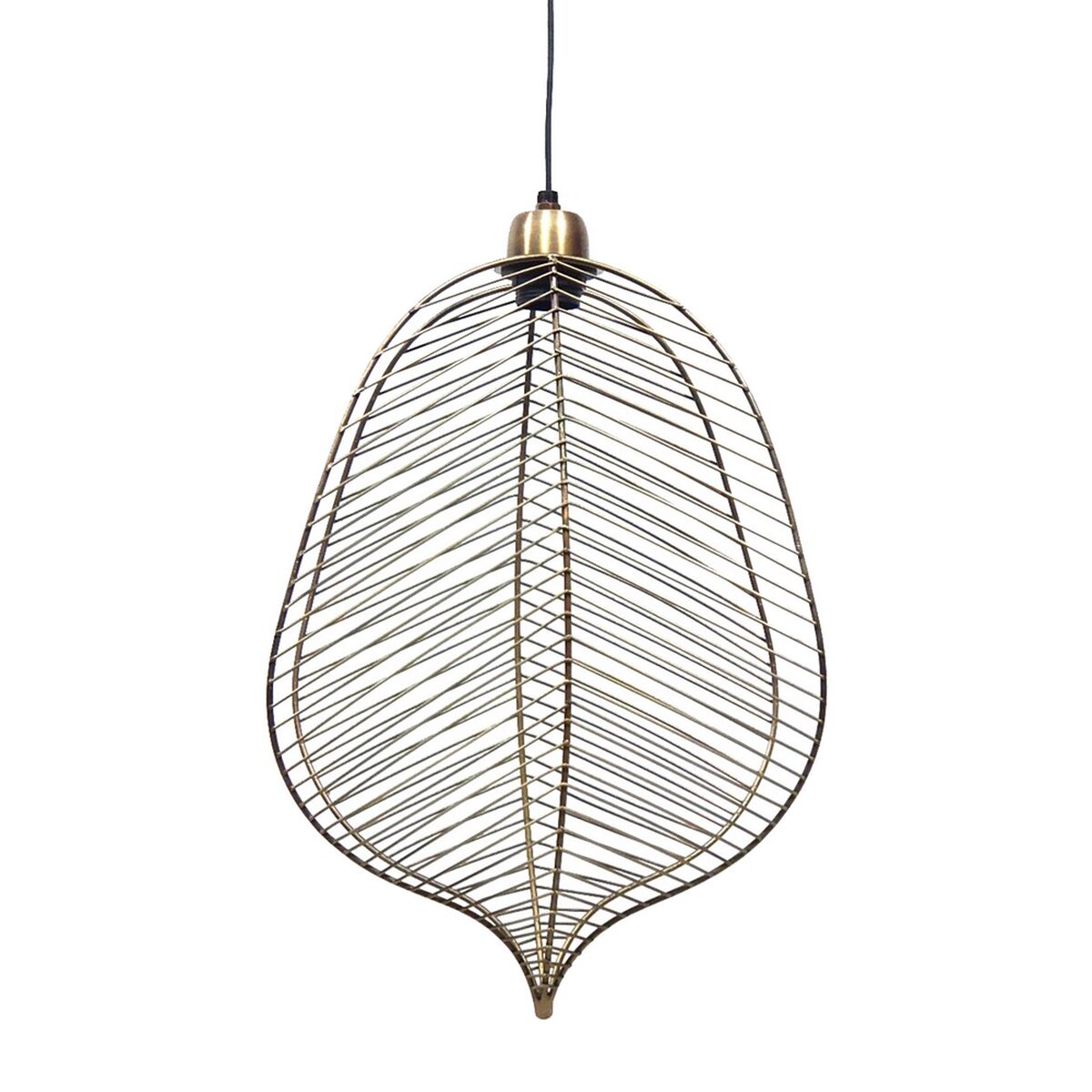 Taklampa 31 x 16 x 47 cm Gyllene Metall
