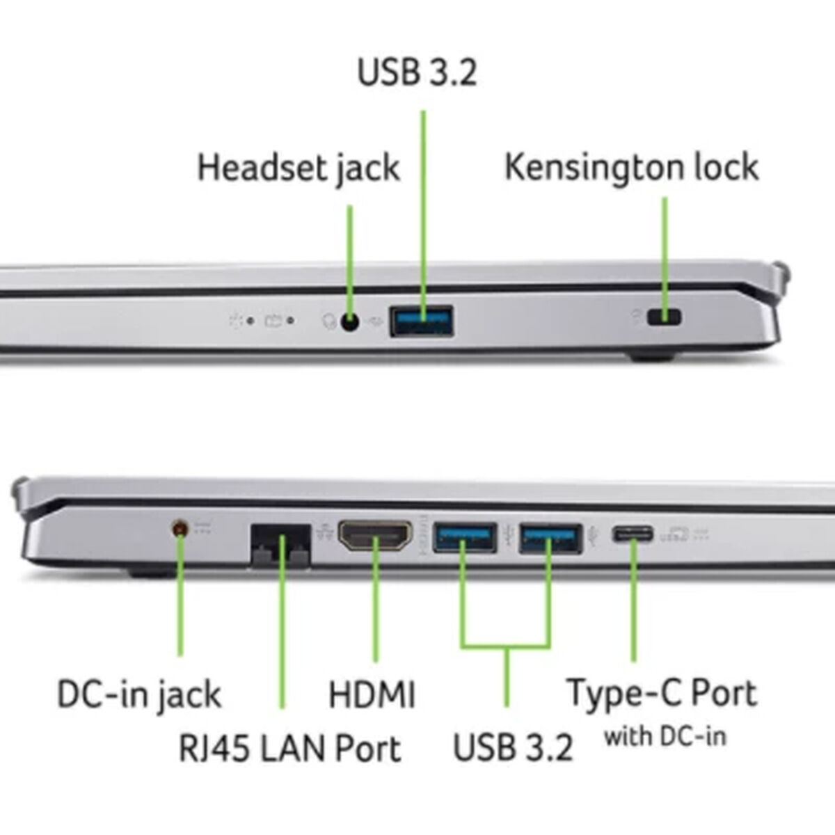 Bärbar dator Acer NX.J7WEB.00S - 2