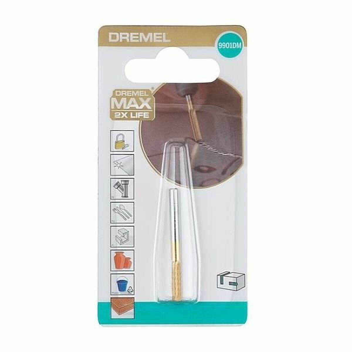 Spolset Dremel 9901DM Tungsten - 4