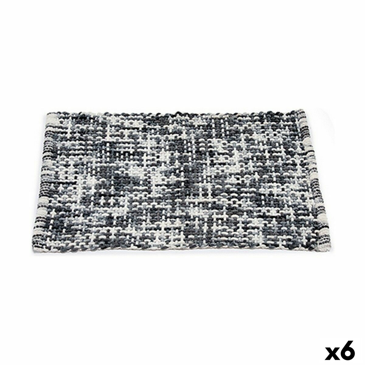 Halkfri duschmatta Berilo Mörkgrå 50 x 80 cm (6 antal)
