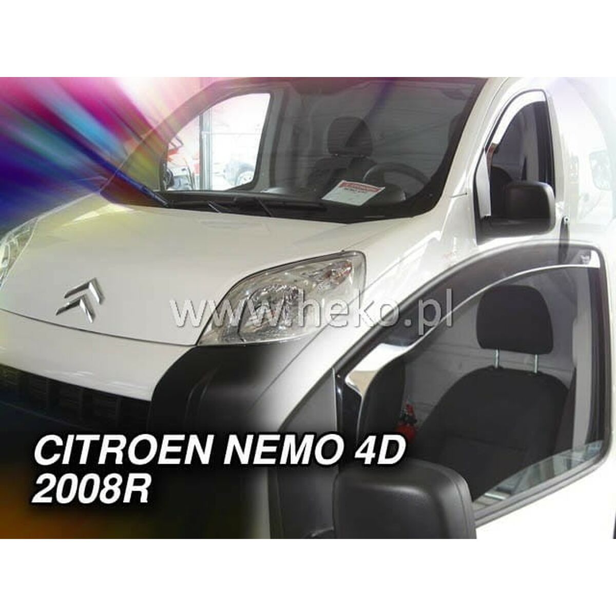 Vindavvisare HEKO HO15160 CITROEN Nemo PEUGEOT Bipper Frontal 2 Delar - 2