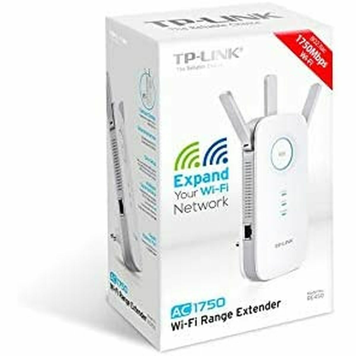 Repeater WiFi OR: Signalförstärkare WiFi TP-Link RE450 - 2
